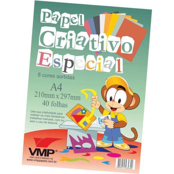 Bloco Para EducaÇÃo ArtÍstica A4 Especial Vmp 40 F Hm2 Papelaria Bauru 8677