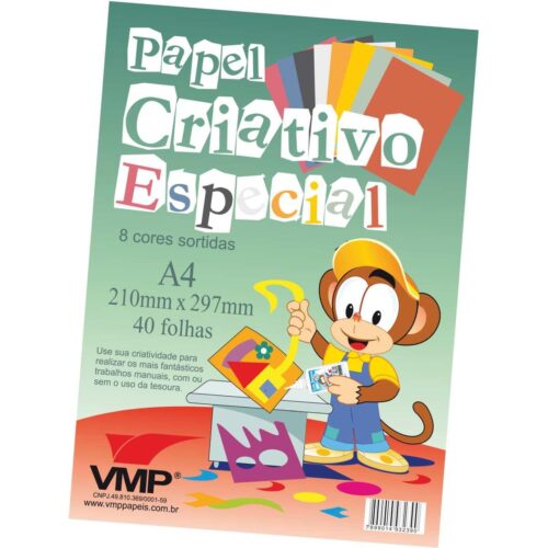 Bloco Para EducaÇÃo ArtÍstica A4 Especial Vmp 40 F Hm2 Papelaria Bauru 7162