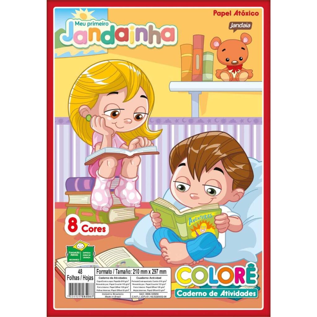 Bloco Para EducaÇÃo ArtÍstica A4 Jandainha ColorÊ Hm2 Papelaria Bauru 7011