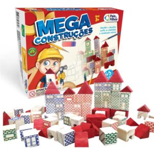 Jogo de Tabuleiro Ludo 20 Peças Brinquedo - Ark Toys - Jogos de